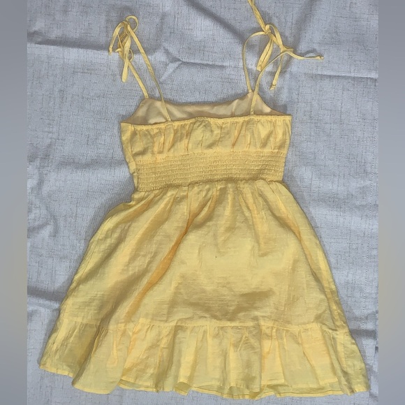 Yellow Pacsun L.A Hearts Ruffle Detailing Dress with tags (XS) - Picture 2 of 6